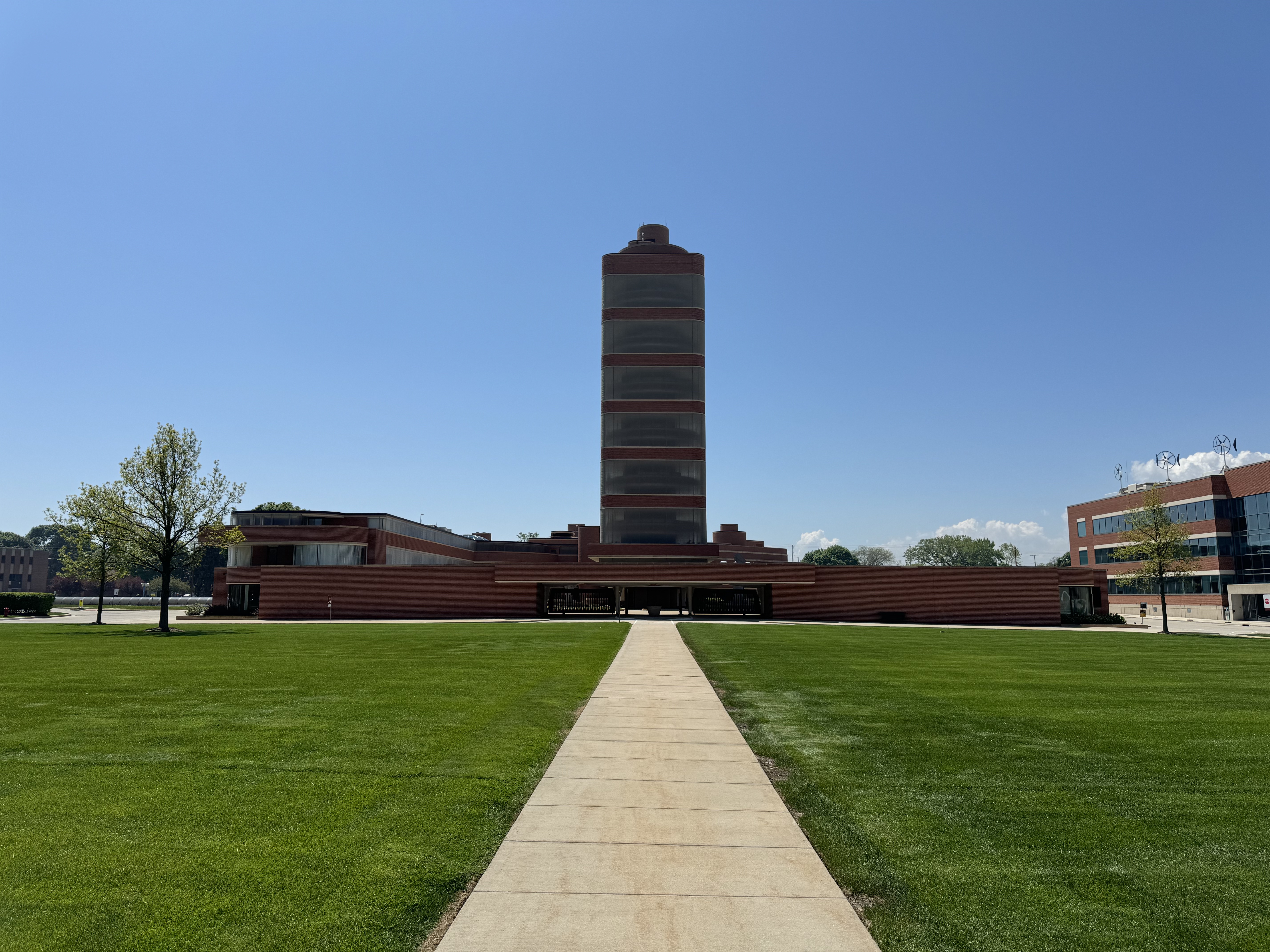 Johnson Testing Tower Johnson Research Tower – The Frank Lloyd Wright Map