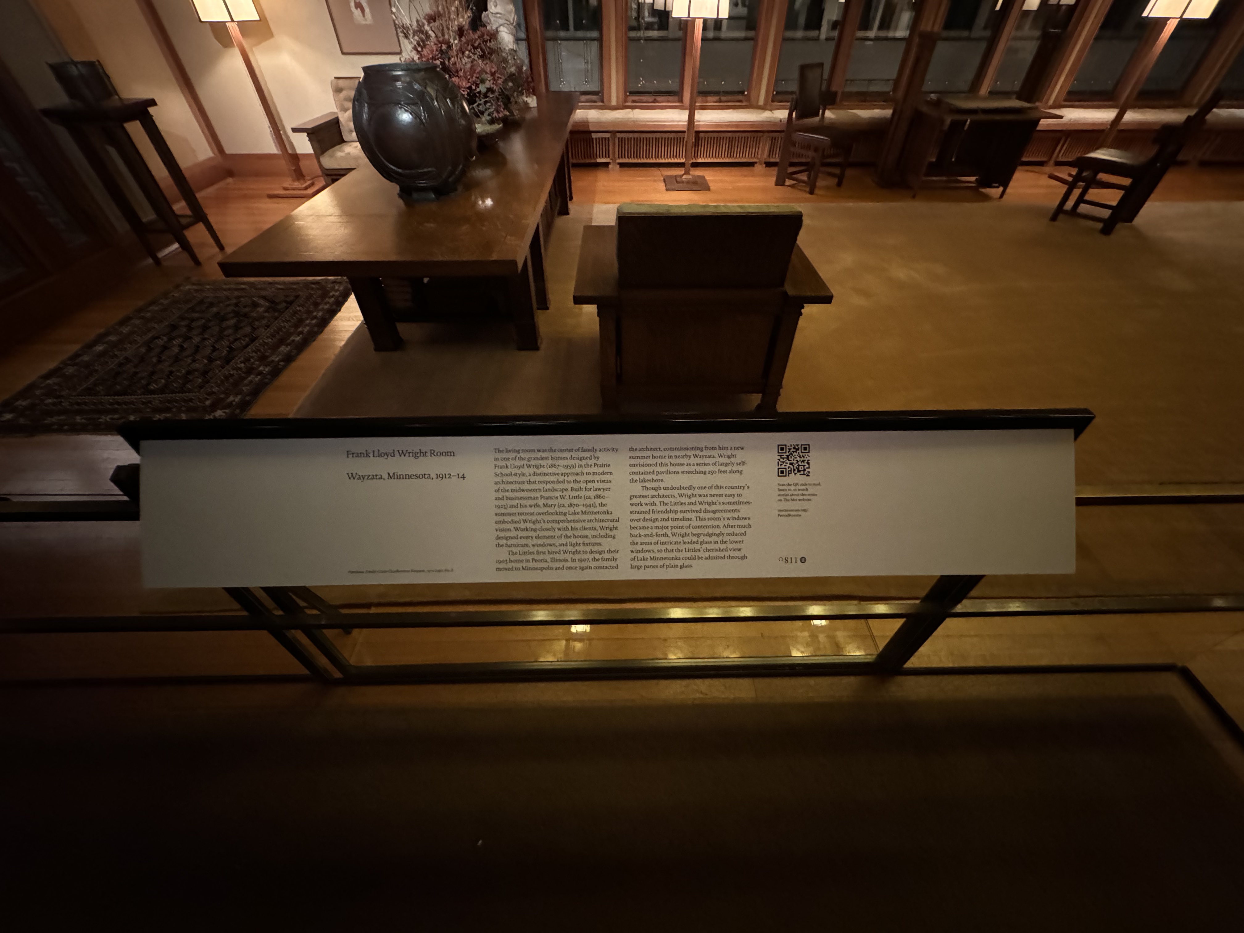 Francis Little Residence, Living Room – The Frank Lloyd Wright Map